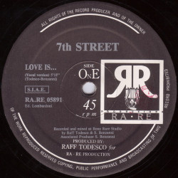 7th Street - Love Is (Vocal Version / Instrumental / Short Version)