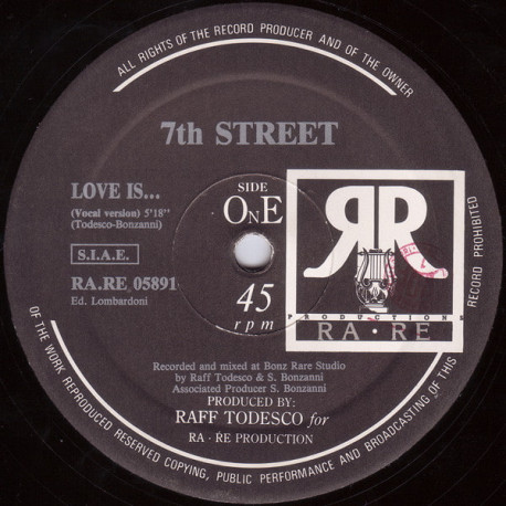 7th Street - Love Is (Vocal Version / Instrumental / Short Version)
