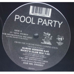 AMP & Tha Stonez - Pool Party (LP Mix / Rickys Club Mix / Ricky's Toronto Mix / Dub Mix) SEALED