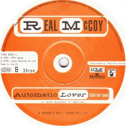 Real McCoy - Automatic Lover (Armands NYC Miami Mix / Lennys House Mix / Trans Euro Mix)