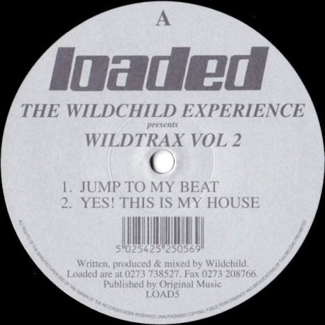 Wildchild Experience - Jump To My Beat / Yes This Is My House / First Things First / Do What You Like Remix