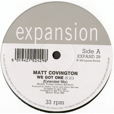 Matt Covington - We Got The One (Extended Mix / Radio Mix)