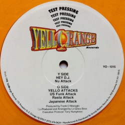 Frank O Moiranghi Presents Soweto Funk - Hey DJ / Nu Attack / US Funk Attack / Rasta Attack / Japanese Attack (Yellow Vinyl)