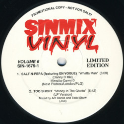 Salt N Pepa - Whatta Man (Danny D Mix) / Too Short - Money In The Ghetto / Ce Ce Peniston - Im In The Mood (Morales Dub)