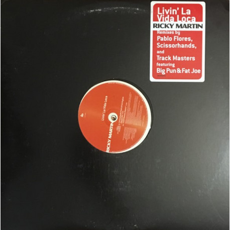 Ricky Martin - Livin La Vida Loca (4 Pablo Flores Mixes / 3 Scissorhands Mixes / Track Masters Remix) Doublepack Promo)