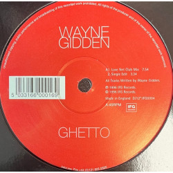 Wayne Gidden - Ghetto (Spider Cat Mix / Silk R&B Mix / Love Net Club Mix / Single Mix)