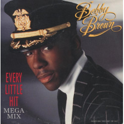 Bobby Brown - Every Little Hit Megamix (Long Version / Short Version) Vinyl Promo