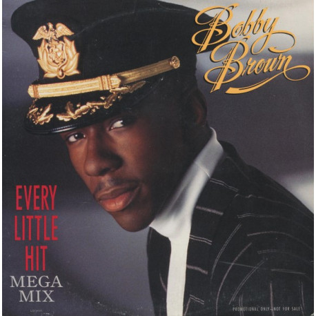 Bobby Brown - Every Little Hit Megamix (Long Version / Short Version) Vinyl Promo