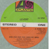 Levert - Pop Goes My Mind (Long Version) / Looking For Love / Fascination