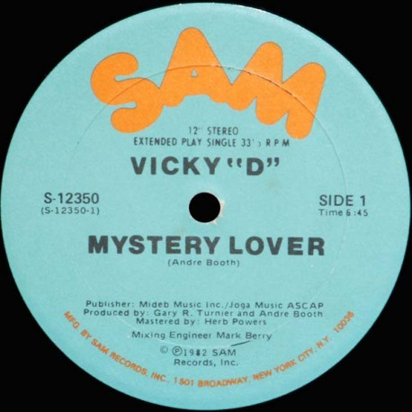 Vicky D - Mystery Love (Vocal Mix / Instrumental)