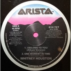 Whitney Houston - I Belong To You (Shep Pettibone Remix / Remix Edit / LP Version) / One Moment In Time