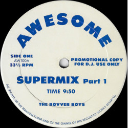 Supermix - Part 1 & Part 2 (Mixed By The Bovver Boys) Two 10 Min Megamixes Of 1986 Dance Hits
