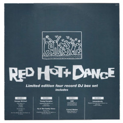 Red Hot + Dance - 4 Vinyl Promo Boxset Includes Insert, Sticker And Condom (3 George Michael Tracks Plus 5 More) Unplayed