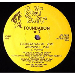 Foundation 7 - Love Ain't Like This / Beats Aint Like This / Compredator / Warning