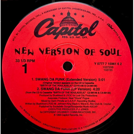 New Version Of Soul - Swang Da Funk (Extended / LP Version / Dub / Instrumental)