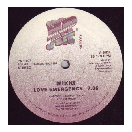 Mikki - Love Emergency (Extended / Radio Mix / Dub / Beats)