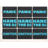 Smiths - Panic / Vicar In A Tutu / The Draize Train (NO PICTURE COVER) Vinyl As New, Blue Inner, All 9 STICKERS Included