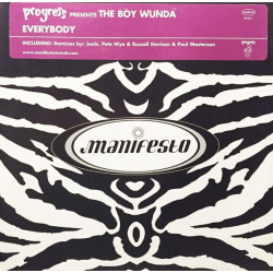 Progress - Everybody (Yomanda Mix / Original Mix / Progress Remix) Vinyl Promo