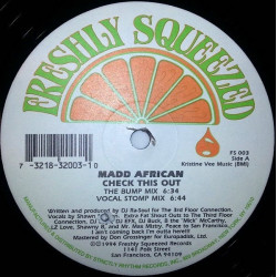 Madd African - Check This Out (Bump Mix / Vocal Stomp Mix / Semi Vox Mix / KGB Dub)