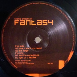 Grant Sullivan - Love Is What You Need / The Edge / Feel The Experience / Light As A Feather (Twelve Shades Of Fantasy EP)