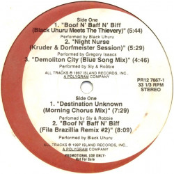 Gregory Isaacs - Night Nurse (Kruder & Dormeister Mix) / Black Uhuru - Boof N Baff N Biff (Thievery Corp & Fila Brazilia Mixes)