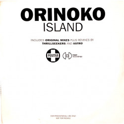 Orinoko - Island (Original Mix / Astro Mix / Alt. Mix / Thrillseekers Remix / Extended Vocal Mix) Vinyl Doublepack Promo