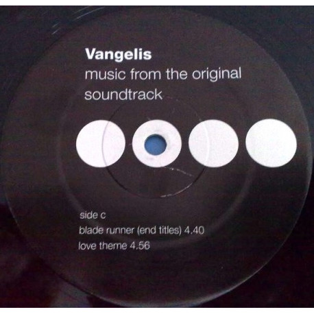 Vangelis - Blade Runner (End Titles) / Love Theme / Rachels Song / Blush Response) Half A Doublepack Promo