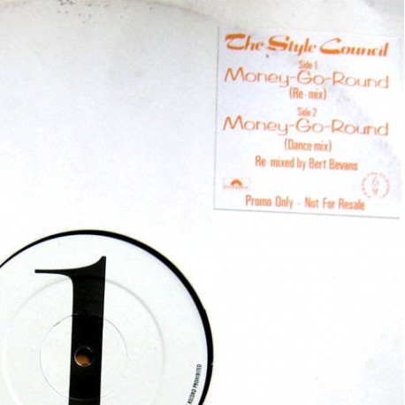 Style Council - Money Go Round (Re-Mix / Dance Mix) Vinyl Promo