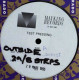 Outside - 29/8 Steps / Lower We Fly (Vinyl Test Pressing)