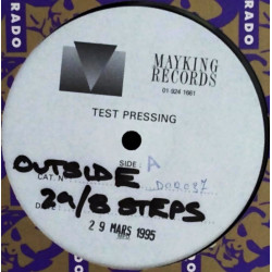Outside - 29/8 Steps / Lower We Fly (Vinyl Test Pressing)