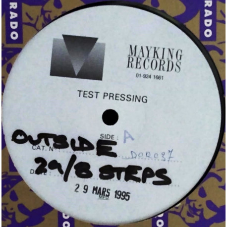 Outside - 29/8 Steps / Lower We Fly (Vinyl Test Pressing)
