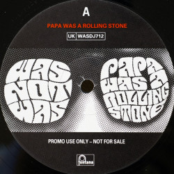 Was Not Was - Papa was a rolling stone (Full Length Version / Instrumental) 12" Vinyl Record Promo