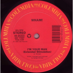 Wham - Im Your Man (Extended Stimulation / Acappella / Do It Right) Still In The Shrinkwrap