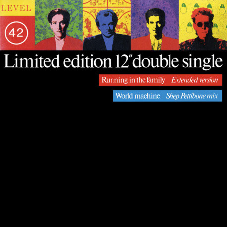 Level 42 - World Machine (Shep Pettibone Remix / Sheps Dub) / Running In The Family (Extended / 7" Mix) Double Vinyl
