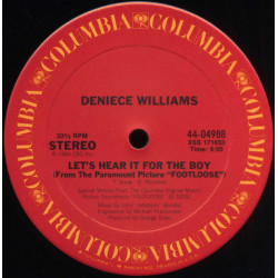 Deniece Williams - Lets Hear It For The Boy (Jellybean Extended Mix / Instrumental)