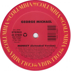 George Michael - Monkey (Extended / Acappella / Extra Beats) US Pressing Still In Shrinkwrap