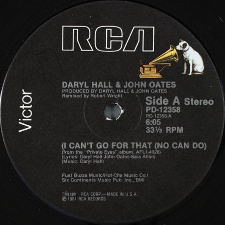 Daryl Hall & John Oates - I Cant Go For That (No Can Do)  Original Remix / Unguarded Minute