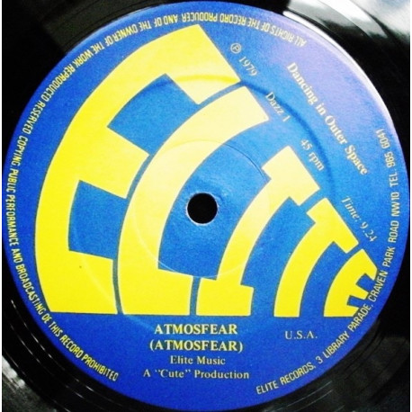 Atmosfear - Dancing In Outer Space (Full Length Version) / Outer Space