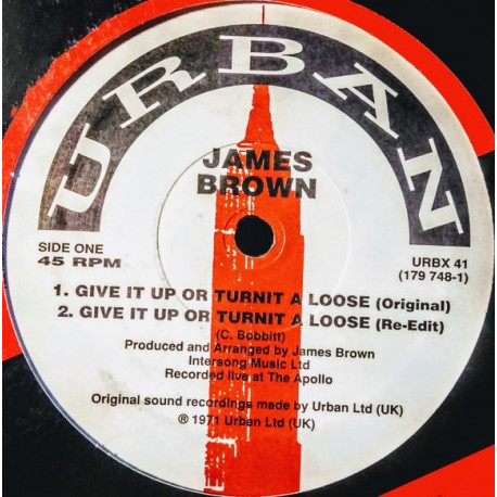 James Brown - Get On The Good Foot / Make It Funky / Give It Up Or Turn It Loose (Original Mix / Re-Edit)