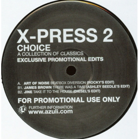 James Brown - There Was A Time (Ashley Beedle Edit) / Art Of Noise - Beatbox (Rockys Edit) / Jine - Take It To The House (Edit)