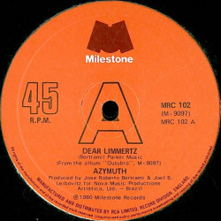 Azymuth - Dear Limmertz (Full Length Mix) / Papasong