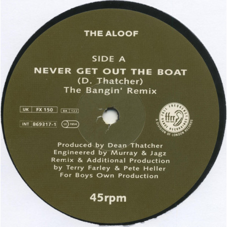 Aloof - Never Get Out Of The Boat (bangin Remix / The Gosh Mix)