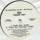 Ali - Feelin You (Original / TV Track / After 12 Mix / Instrumental) Vinyl Promo