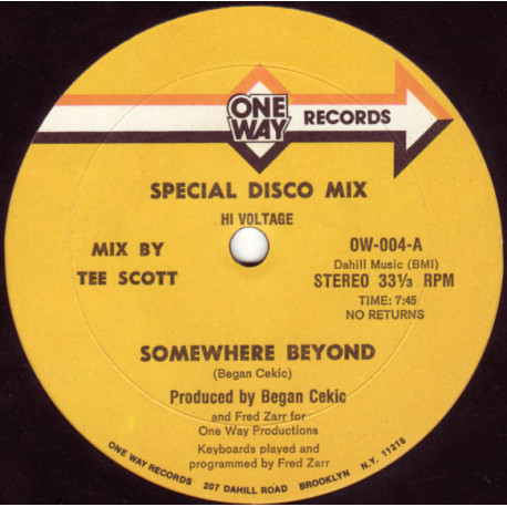 Hi Voltage - Somewhere Beyond (Tee Scott Mix) / Lets Get Horny (Tee Scott Mix)