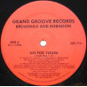 Broadnax And Robinson - Go For Yours (Vocal Mix / Club Mix / Instrumental) Patrick Adams Mixes
