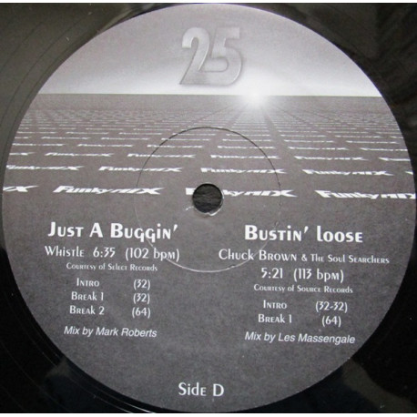 Chuck Brown & The Soulsearchers - Bustin Loose / Whistle - Just Buggin / Steelo - 702 / Aaliyah - If Your Girl Only Knew