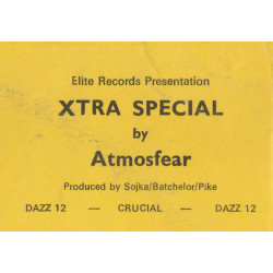 Atmosfear - Xtra Special (Dry Mix / Wet Mix)  Original Pressing (Dazz 12) Looks Hardly Played