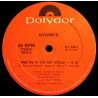 Advance - Take Me To The Top (Vocal Mix / Instrumental) Unplayed Original US Pressing