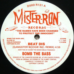 Bomb The Bass - Beat Dis (Gangster Boogie Inc Remix / Edit / Dub)