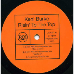 Keni Burke - Risin To The Top (Full Length Version / Caton Rhodes Downstairs Mix / Caton Rhodes Upstairs Mix / Snowboy Mix)